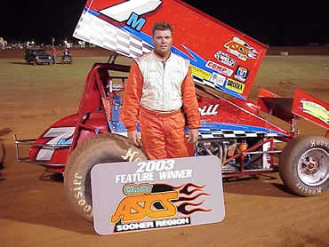 Kevin Ramey posted his fifth American Sprint Car Series Sooner Region 