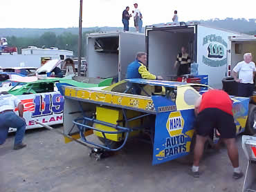GERALD CHAMBERLAIN BEHIND THE WHEEL AGAIN
