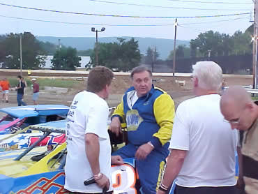 GERALD CHAMBERLAIN BEHIND THE WHEEL AGAIN