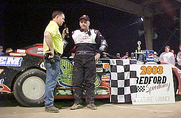 HAUS BREAKS RHODES' WIN STREAK - BEDFORD SPEEDWAY SUPER LATE MODEL DIRT ACTION