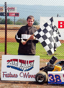 Chad Walter, winner in Jr. Restricted.