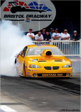 BRISTOL, TN - Warren Johnson was the fastest NHRA Pro Stock in Friday