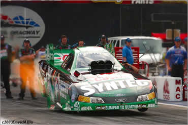 BRISTOL, TN - Tony Pedregon was the fastest NHRA Funny Car in Friday
