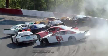 Racing Photos from Hickory Motor Speedway by Kevin Thorne