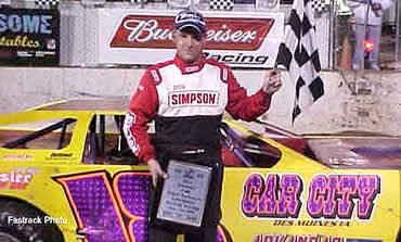 Shannon Babb - I55 Raceway UMP Late Model Winner