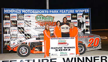 Cliff Carter picked up his second modified win of the year at MMP (Photo by Phil Bowden)