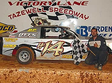Mini Stock Race Winner