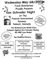 Ken Schrader Night at Paducah Int'l Raceway