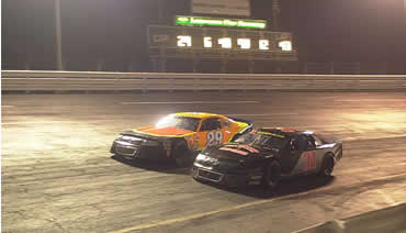 Caleb Holman in the number 29 Limited Sportsman car